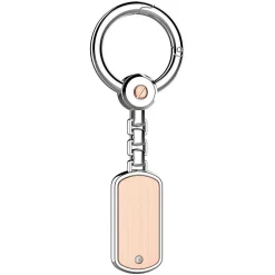 Hot Zancan Silver And 18K Rose Gold Keychain. Porte-clés