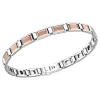 Best Sale Zancan Silver And 18K Rose Gold Link-Only Bracelet. Bracelets