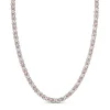 Cheap Zancan Silver And Rose Gold Chain Men'S Necklace. Colliers