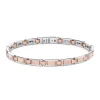 Shop Zancan Silver And Rose Gold Men'S Bracelet. Bracelets