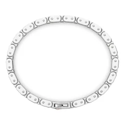 Fashion Zancan Silver And Rose Gold Men'S Bracelet. Bracelets