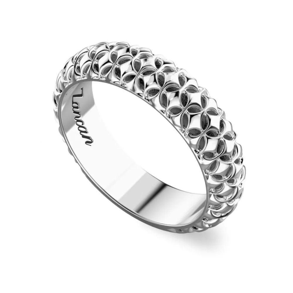 Store Zancan Silver Band Ring. Bagues