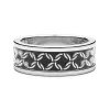New Zancan Silver Band Ring. Bagues
