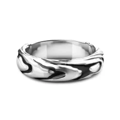 Online Zancan Silver Band Ring. Bagues