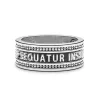 Clearance Zancan Silver Band Ring With Inscription In Latin. Bagues