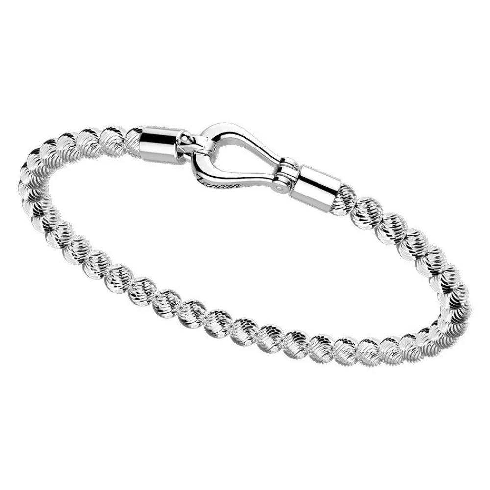New Zancan Silver Beads Bracelet With Lobster Clasp Closure. Bracelets