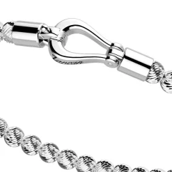 New Zancan Silver Beads Bracelet With Lobster Clasp Closure. Bracelets