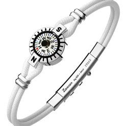 Cheap Zancan Silver Bracelet With Compass. Bracelets