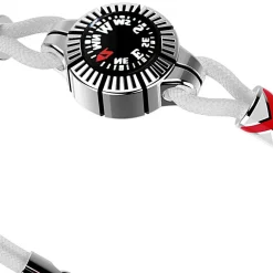 New Zancan Silver Bracelet With Compass. Bracelets
