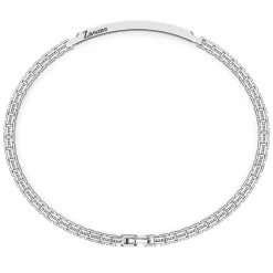 Hot Zancan Silver Bracelet With Black Stones. Bracelets