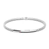 Online Zancan Silver Bracelet With Tag And Rose Gold Screw. Bracelets