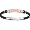 New Zancan Silver Bracelet With 18K Gold Inserts And Kevlar. Bracelets