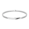 Online Zancan Silver Bracelet With Tag And Black Stones. Bracelets