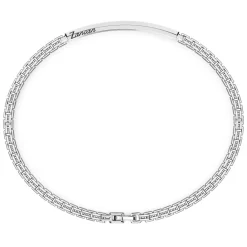 Hot Zancan Silver Bracelet With Black Stones. Bracelets
