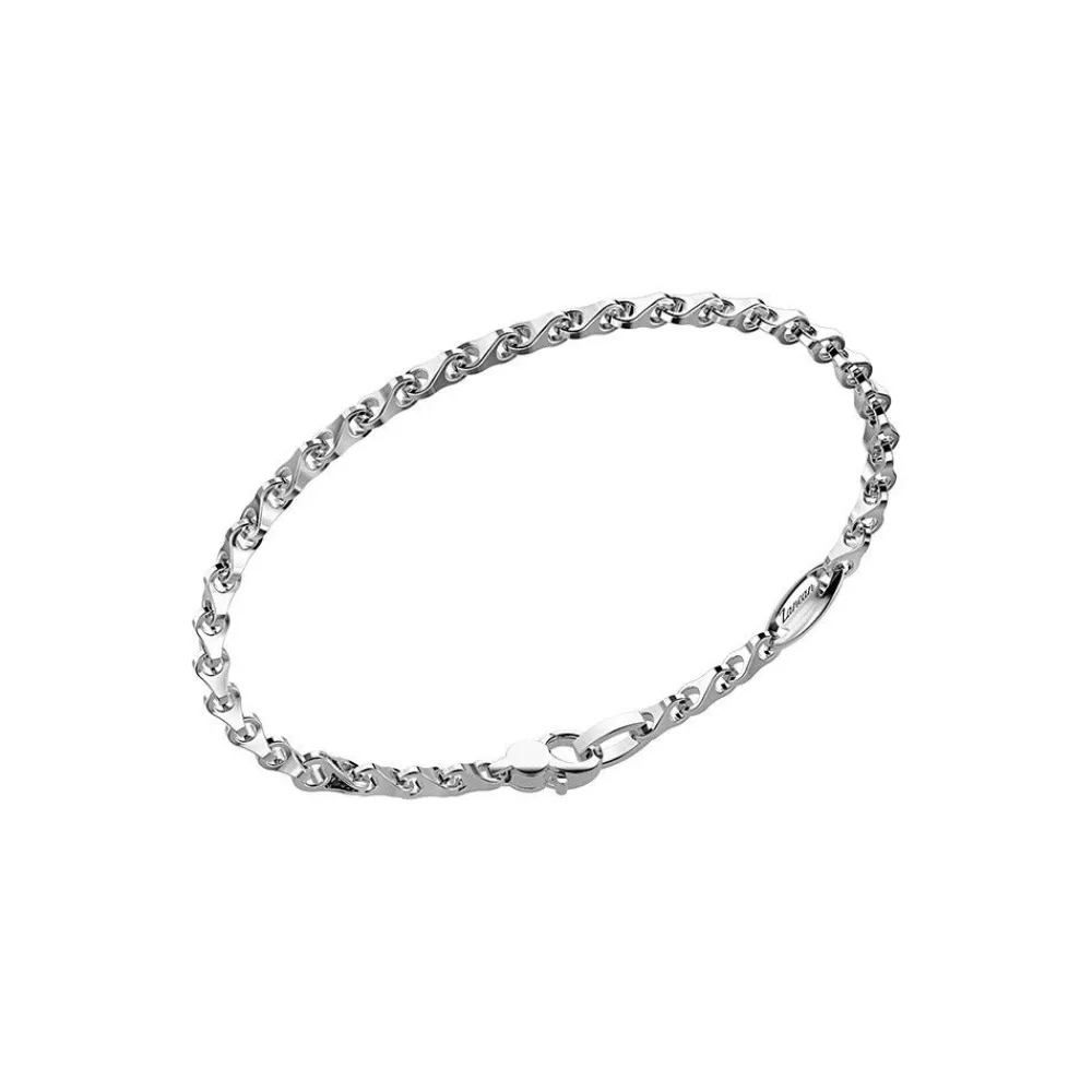 Cheap Zancan Silver Bracelet With Foxtail Chain. Bracelets