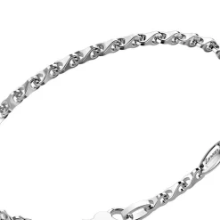 Cheap Zancan Silver Bracelet With Foxtail Chain. Bracelets