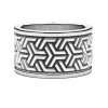 Cheap Zancan Silver Broad Band Ring. Bagues
