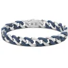 Cheap Zancan Silver Ceramic Curb Chain Bracelet. Bracelets