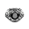 Cheap Zancan Silver Cobra Ring With Vintage Finish. Bagues