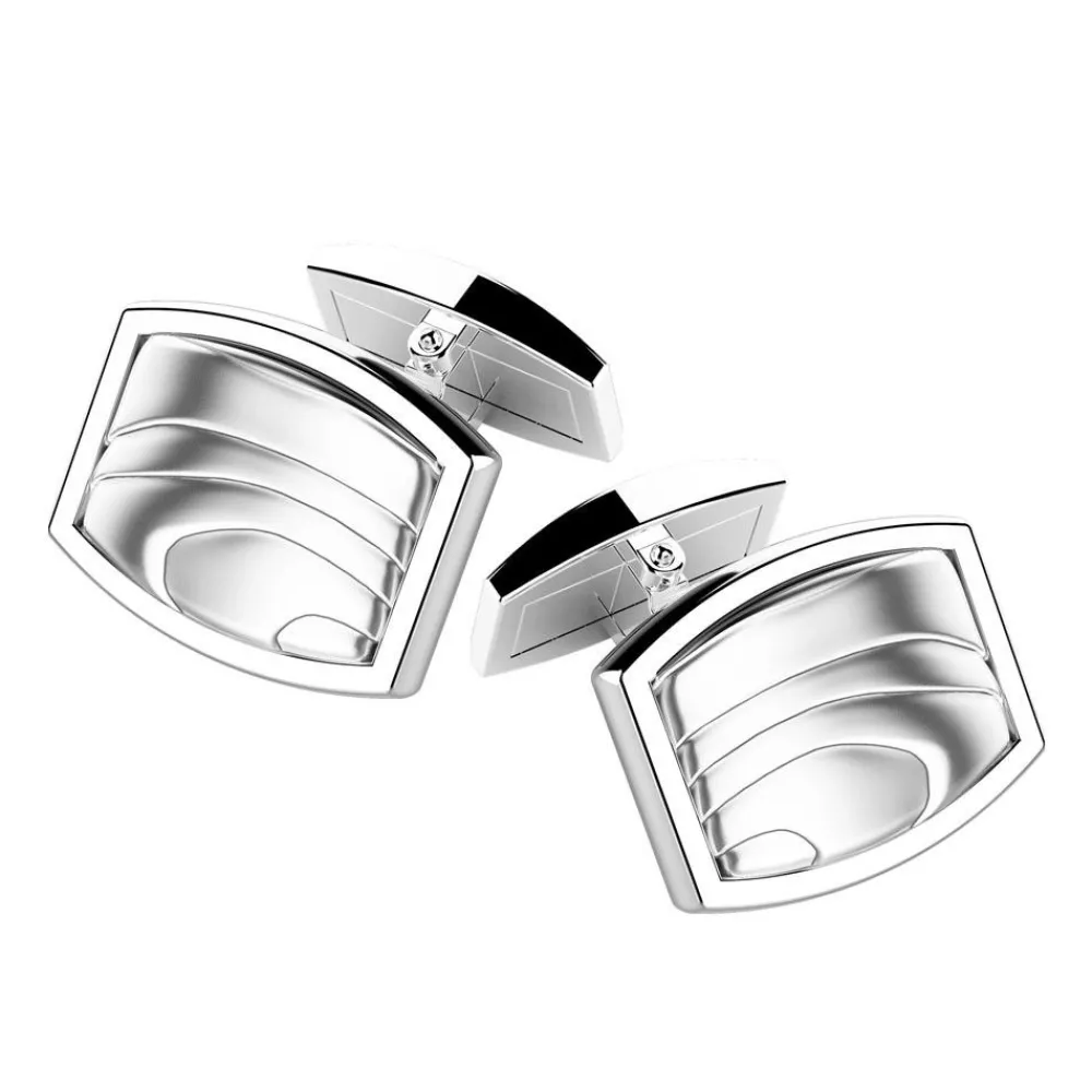Fashion Zancan Silver Cufflinks. Boutons De Manchette