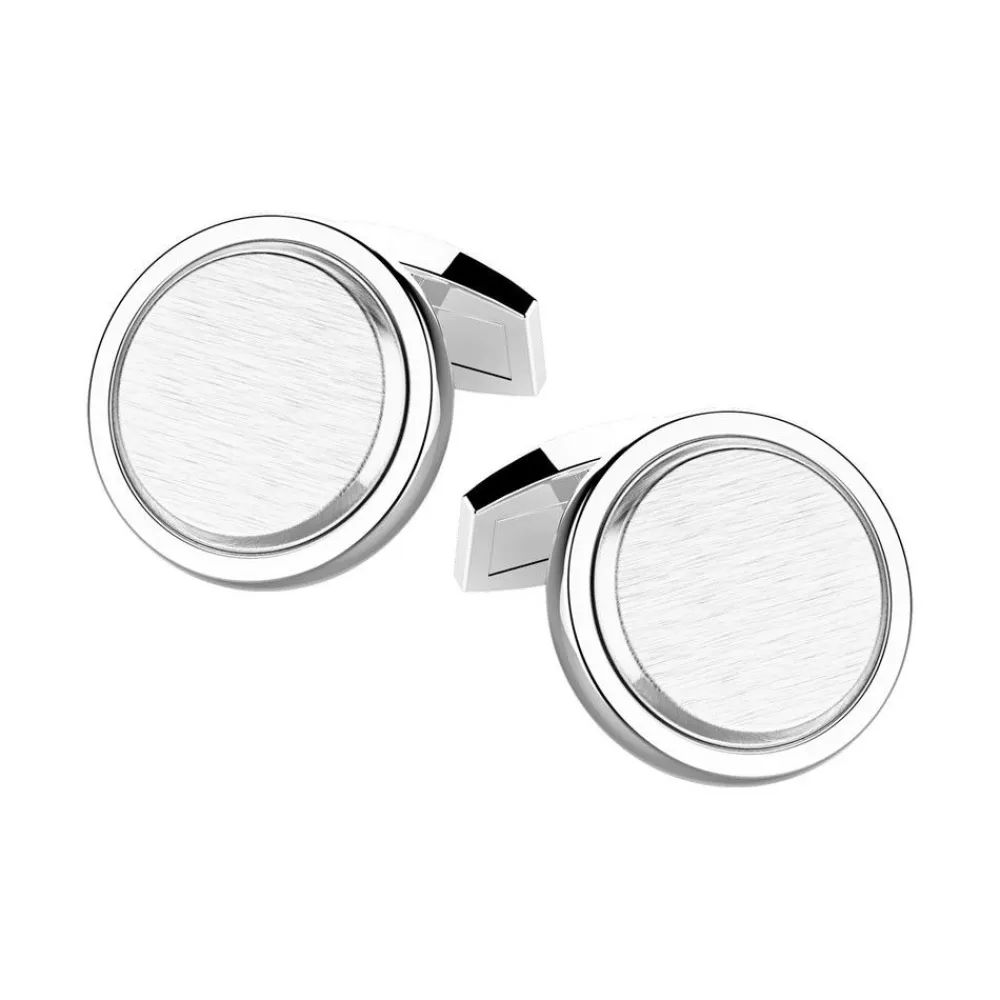 Outlet Zancan Silver Cufflinks. Boutons De Manchette