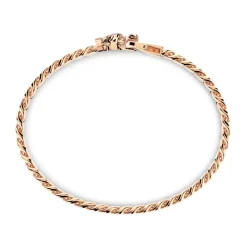 Cheap Zancan Silver Curb Chain Bracelet With Wolf Head Closure. Bracelets