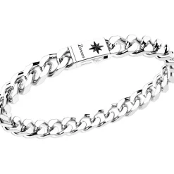 Hot Zancan Silver Curb Chain Bracelet. Bracelets