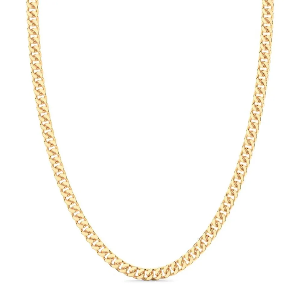 Store Zancan Silver Curb Chain Necklace. Colliers