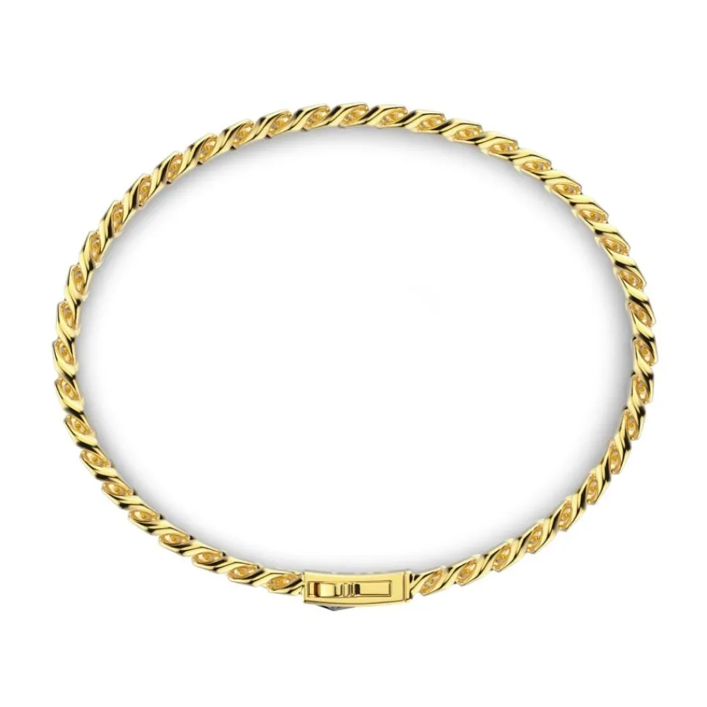 Best Sale Zancan Silver Curb Chain Bracelet. Bracelets