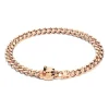 Cheap Zancan Silver Curb Chain Bracelet With Pit Bull Head Closure. Bracelets