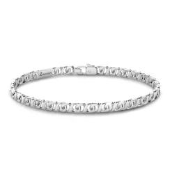 Flash Sale Zancan Silver Curb Chain Bracelet. Bracelets