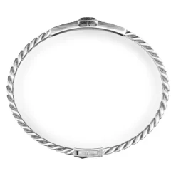 Cheap Zancan Silver Curb Chain Bracelet With Tag And Skull. Bracelets