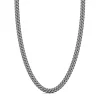 Hot Zancan Silver Curb Chain Necklace. Colliers