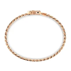 Shop Zancan Silver Curb Chain Bracelet With Crocodile Head Closure. Bracelets