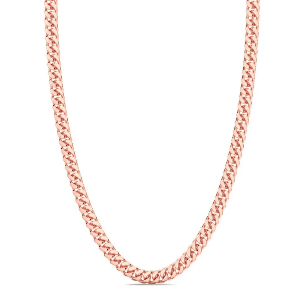 Cheap Zancan Silver Curb Chain Necklace. Colliers