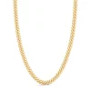 Store Zancan Silver Curb Chain Necklace. Colliers