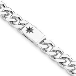 Sale Zancan Silver Curb Chain Necklace. Colliers