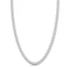 Discount Zancan Silver Curb Chain Necklace. Colliers