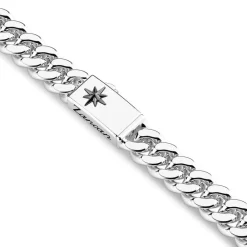 Discount Zancan Silver Curb Chain Necklace. Colliers