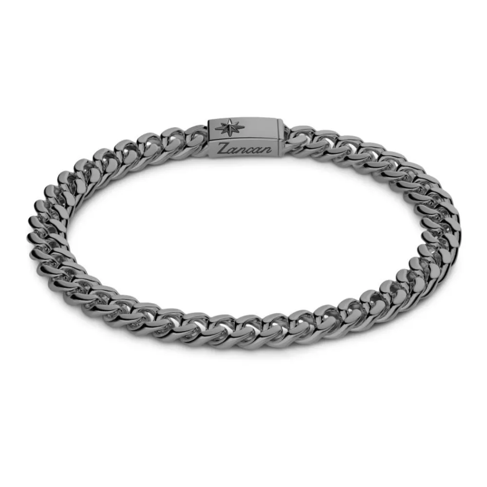 Flash Sale Zancan Silver Curb Chain Bracelet. Bracelets