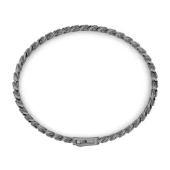 Flash Sale Zancan Silver Curb Chain Bracelet. Bracelets