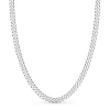 Online Zancan Silver Curb Chain Necklace. Colliers