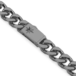Store Zancan Silver Curb Chain Necklace. Colliers