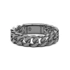 Store Zancan Silver Curb Chain Ring. Bagues