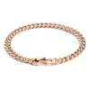 Shop Zancan Silver Curb Chain Bracelet With Eagle Head Closure. Bracelets
