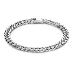 Flash Sale Zancan Silver Curb Chain Bracelet. Bracelets
