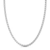 Best Sale Zancan Silver Interwoven Link Necklace. Colliers