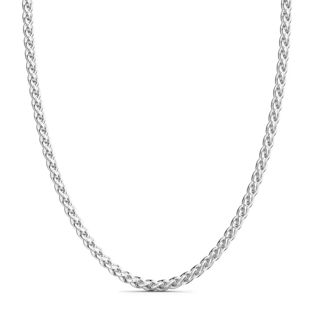 Best Sale Zancan Silver Interwoven Link Necklace. Colliers