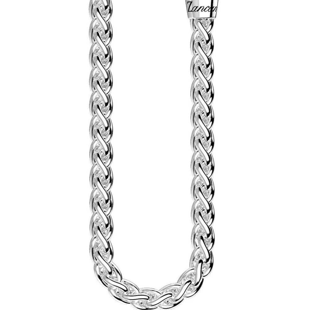 Best Sale Zancan Silver Interwoven Link Necklace. Colliers