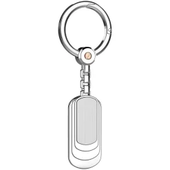 Best Zancan Silver Keychain With Rose Gold Screw. Porte-clés